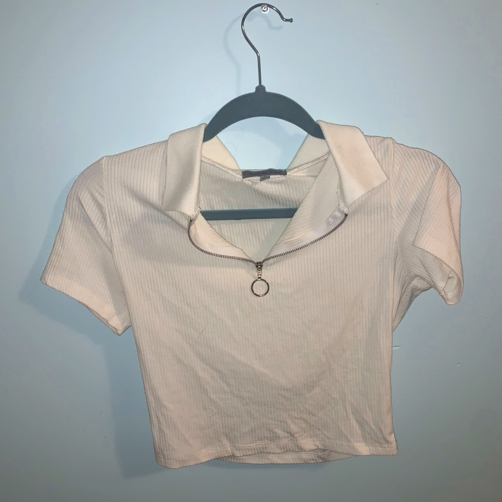 Quarter-zip Short Sleeve Shirt
